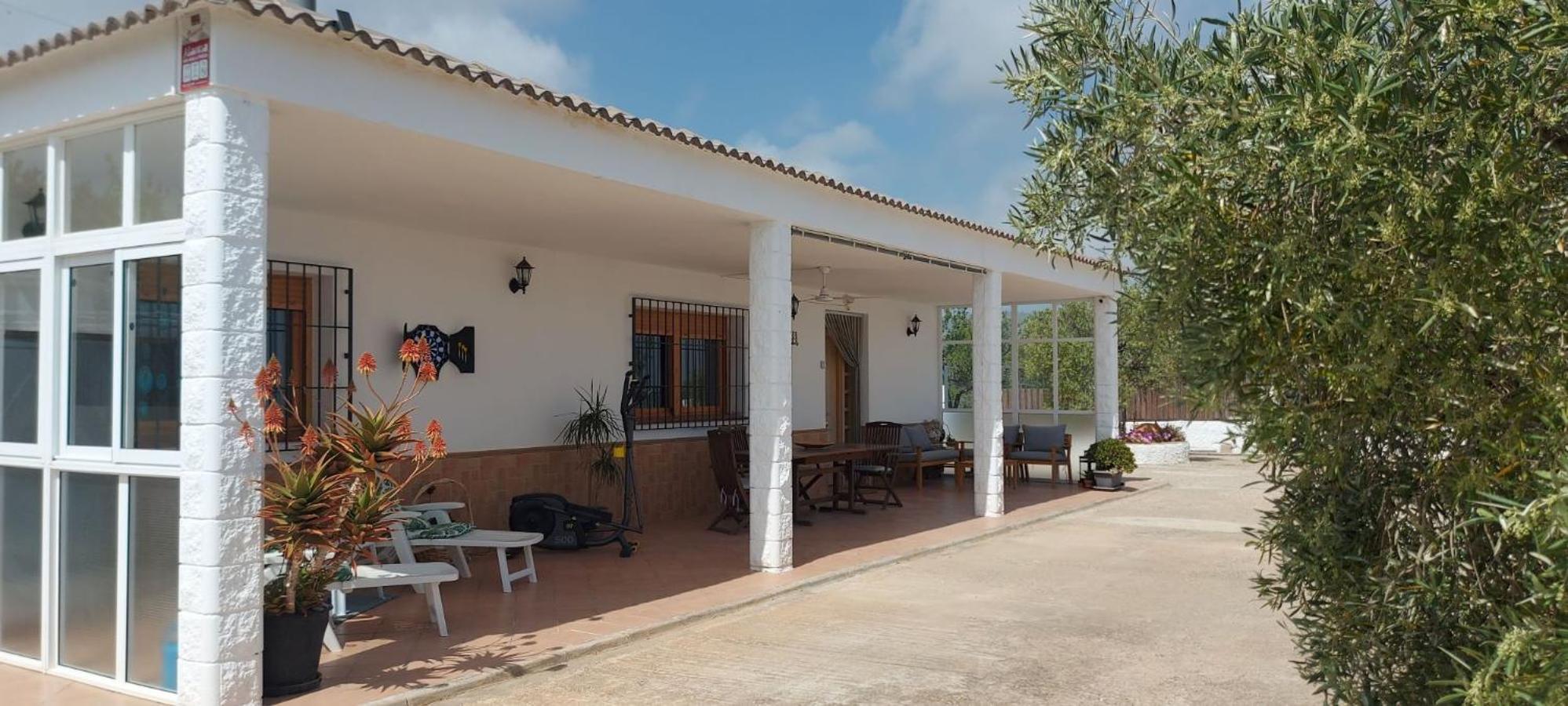 Cortijo Blanco Villa Albondon Buitenkant foto
